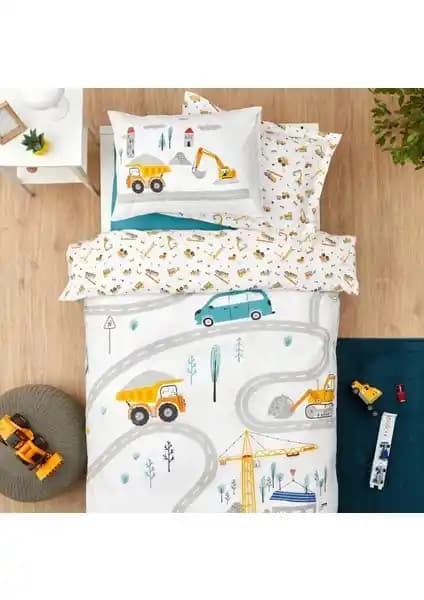 Karaca Home %100 Pamuk Tek Kişilik Young Race Nevresim Takımı Detayları ve Özellikleri