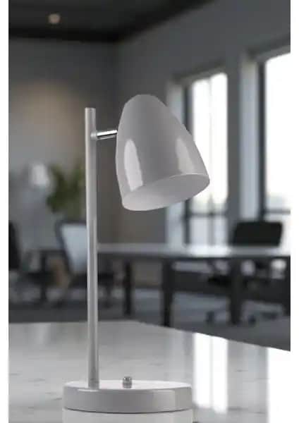 Lumexx Frank Gri Masa Lambası: Modern ve Fonksiyonel Aydınlatma Çözümü