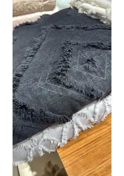 Lusso Stile İskandinav Çift Kişilik Yatak Örtüsü ve Yastık Kılıfı Seti