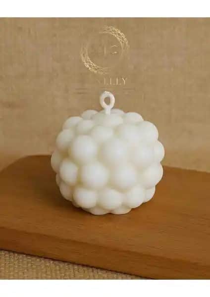 Minelly Bubble Mum: Modern ve Minimalist Dekorasyon İçin Zarif El Yapımı Mumler