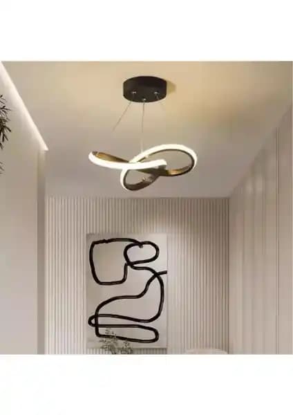 Modern Tasarıma Sahip Aura Ultra Power Beyaz Ledli Avize ile İç Mekanlara Şıklık Katın