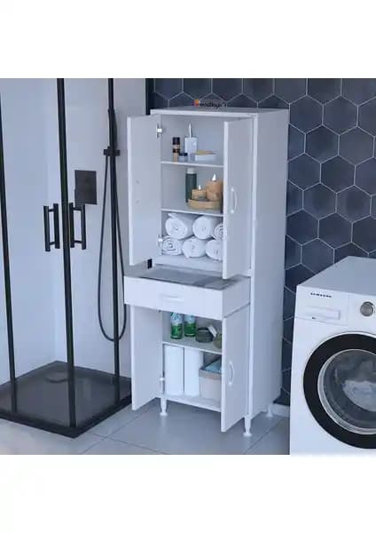 Modilayn Emir Era Çok Amaçlı Dolap: Şık ve Fonksiyonel Ev Dekorasyonu Çözümü