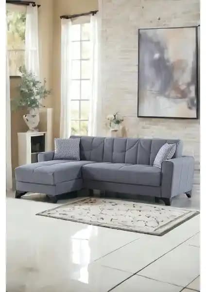 Nikshop Mons Yataklı Köşe Koltuk Takımı: Modern Tasarım ve Fonksiyonellik Bir Arada