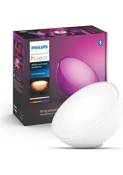 Philips Hue Go Taşınabilir RGB Akıllı Lamba ile Modern ve Çok Yönlü Aydınlatma Çözümleri