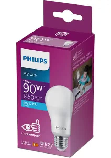 Philips LED 13W Ampul: Enerji Verimli, Gün Işığına Yakın Doğal Aydınlatma Çözümü