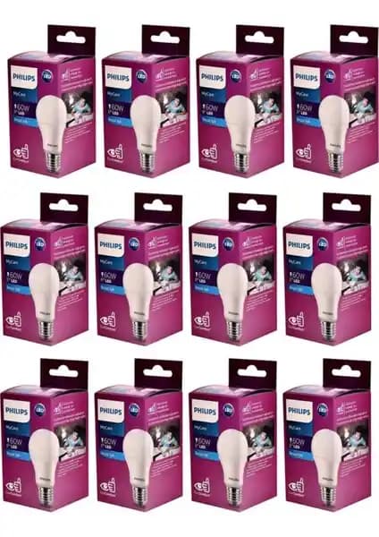 Philips Mycare LED 8W Ampul E27 Duy Güç Tasarrufu ve Yüksek Kalite Aydınlatma Çözümü