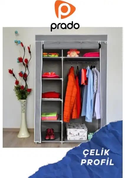 Prado Basic ve Prado Elit Çelik Profilli Bez Dolap Karşılaştırması ve Özellikleri 2