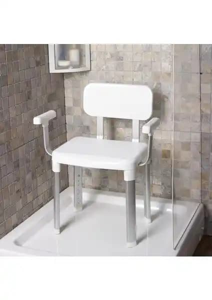 Primanova Kaymaz Paslanmaz Banyo Sandalyesi: Güvenli ve Konforlu Kullanım İçin Tasarlandı