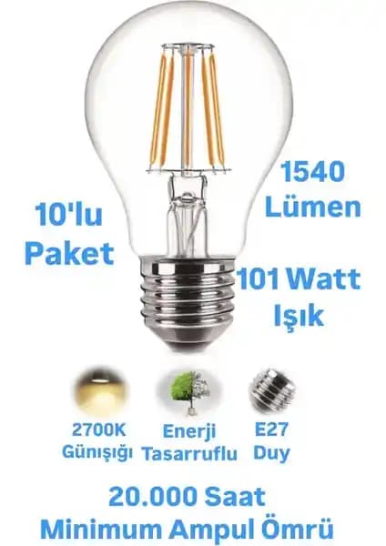 Repplam Rustik LED Ampul 12W-101W Estetik ve Enerji Verimli Aydınlatma Çözümü