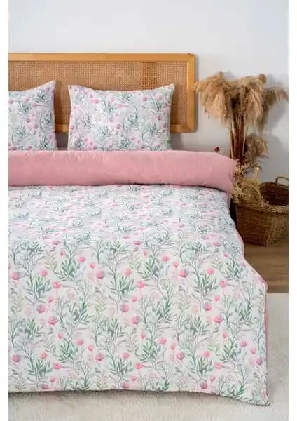 Riva İstanbul Cherie Çift Kişilik Nevresim Takımı: Şık ve Konforlu Yatak Odası Aksesuarı