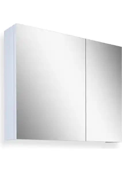 Teta Home Tokyo 80CM MDF Banyo Üst Aynalı Dolap Modern ve Dayanıklı Tasarım