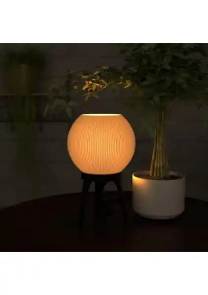 Todu Nordic Modern Siyah Abajur Modern ve Şık Dekoratif Aydınlatma Çözümü