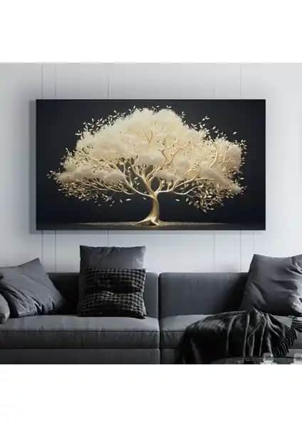 Trade Ays Wisteria Çiçeği Ağacı Dekoratif Kanvas Duvar Tablo Çeşitleri ve Özellikleri