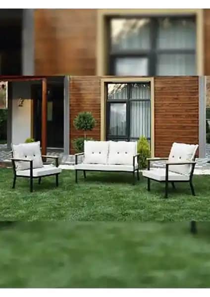 Yuvart Home Çay Balkon Seti 2+1+1 Modern ve Dayanıklı Tasarımıyla Öne Çıkıyor