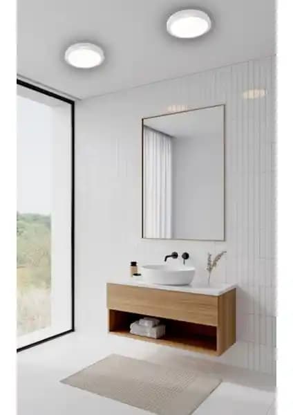 Adaled Modern Tavana Sıfır Plafonyer ve Vies Teknoloji LED Banyo Tavana Karşılaştırması