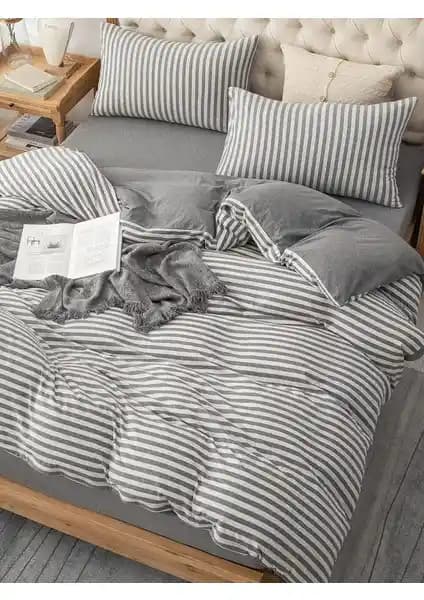 Caqqa Gray Collection ve My Story Lastikli Çarşaflı Nevresim Takımları Karşılaştırması