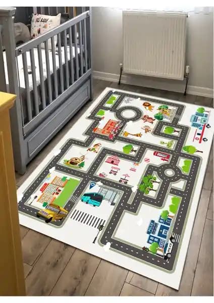 Çocuk Odası Halısı Karşılaştırması: STY Home Trafik Yolu ve West Home Modelleri