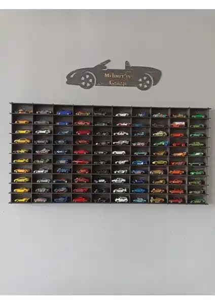 Cr Design Ahşap ve Pleksi Kapaklı 1/64 Ölçekli Araba Rafları Karşılaştırması