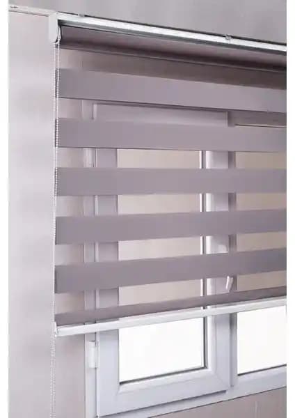 Gri ve Siyah-Gri Çift Renk Zebra Stor Perdeler Karşılaştırması ve Özellikleri