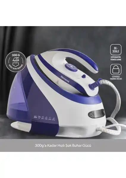 Homend Jetsteam 1165H ve Tefal SV8054 Buhar Kazanlı Ütü Karşılaştırması