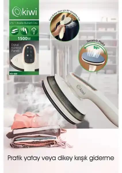 Kiwi KSI-660 ve Rowenger NB301 Buharlı Ütüler Karşılaştırması: Özellikler ve Kullanıcı Yorumları