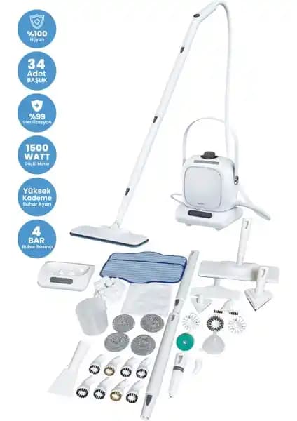 Lydsto NV281A ve Robx S608 Buharlı Temizlik Makineleri Karşılaştırması