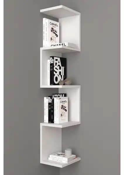 Nettrends Zig Zag Köşe Duvar Rafı ve Wood House İnci Kitaplık Karşılaştırması