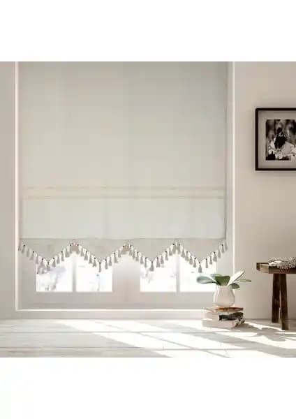 Perde Karşılaştırması: Cotton Studio Natural Monika ve Tuncay Tekstil Kırmızı Kanaviçeli Perde