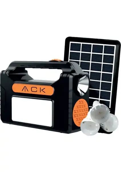 Ack Güneş Enerjili Kamp Aydınlatma Seti: Çevre Dostu ve Çok Yönlü Outdoor Işık Çözümü