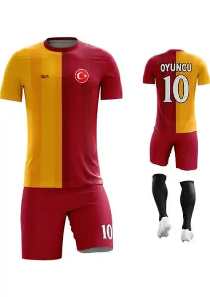 ACR Giyim Sarı Kırmızı 19 Model Futbol Forması: Özel Tasarım ve Yüksek Kalite Özellikleri