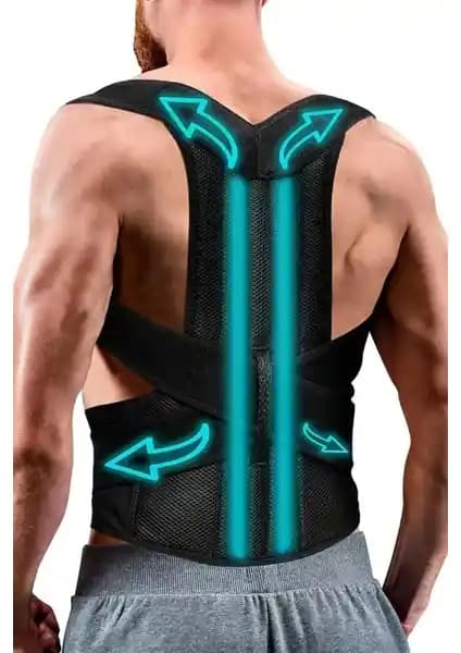 Ankaflex Çift Balenli Dik Durus Korsesi ile Doğru Duruş ve Sırt Sağlığı Sağlayın