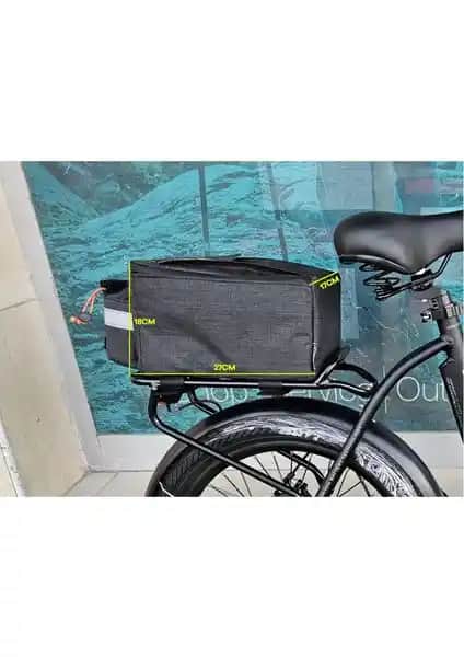 Bike And Art Bisiklet Bagaj Üstü Çanta: Dayanıklı ve Estetik Tasarımıyla Pratik Kullanım