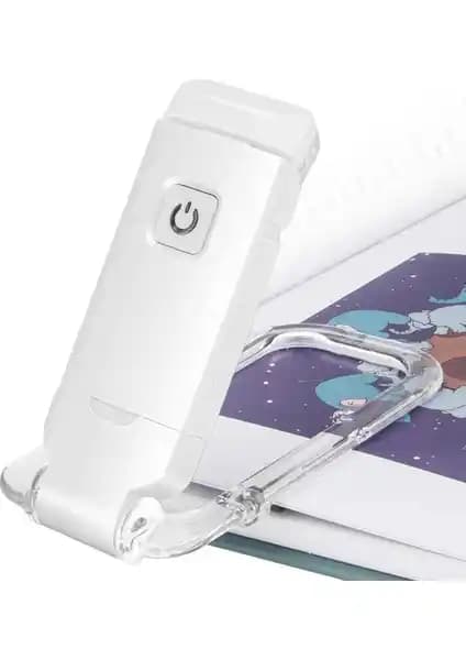 Breeze Led Kitap Klipsi Okuma Lambası: Çok Modlu, Göz Koruyucu ve Taşınabilir Okuma Yardımcısı