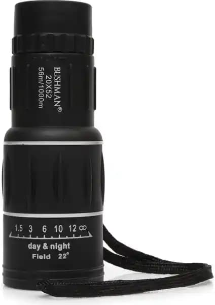 Bushman 20X52 Tek Gözlü Dürbün: Yüksek Performanslı Optik Gözlem Aracı