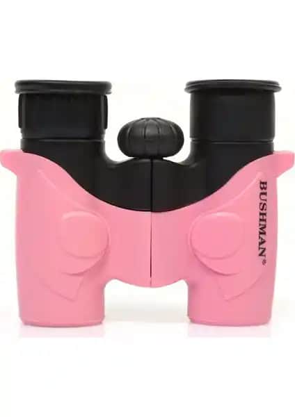 Bushman Junior 8X21 Pembe Dürbün Çocuklar İçin Dayanıklı ve Kullanışlı Optik Cihazı