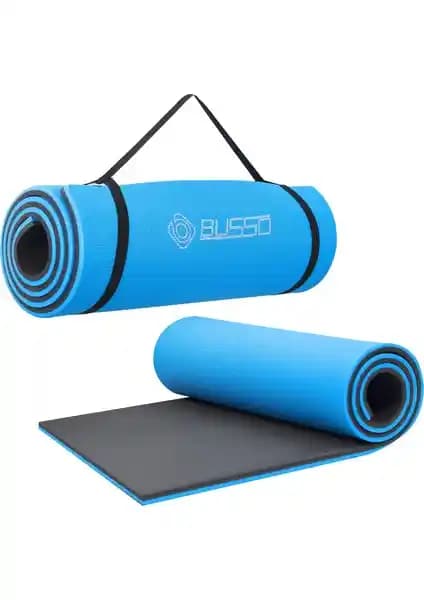 Busso PLT30 1,6 cm Mavi Pilates Matı - Dayanıklı ve Konforlu Egzersiz Matı