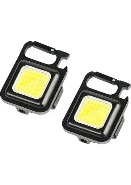 Chance Petcastle Şarjlı Mini El Feneri Seti Günlük ve Acil Kullanımlar İçin Uygun