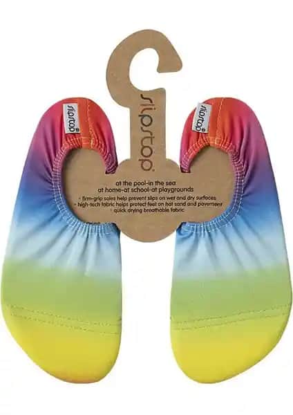 Çocuklar İçin Güvenli ve Konforlu Slipstop Rainbow Junior Deniz Ayakkabısı