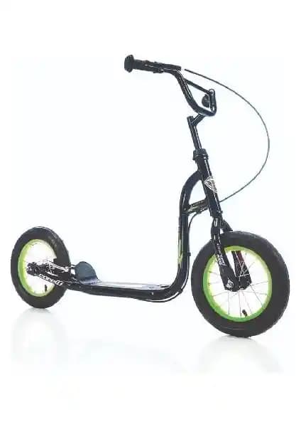 Corelli Slıppy Scooter V 12 Jant Siyah Yeşil: Güvenli ve Dayanıklı Çocuk Scooter Modeli