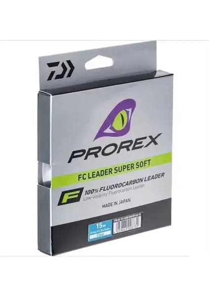 Daiwa Prorex FC Lider Fluorocarbon Spin Misina Balıkçılıkta Güç ve Gizlilik Sağlar
