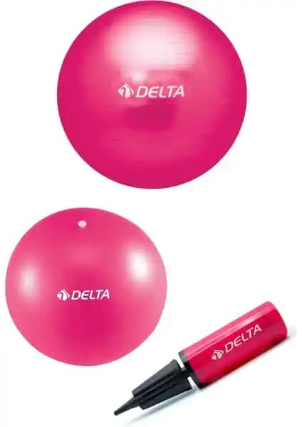 Delta 55 cm Pilates Topu ve Seti ile Sağlıklı ve Dengeli Yaşam İçin Uygun Egzersiz Çözümü