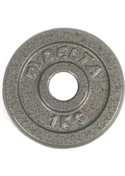 Delta Gri Döküm Plaka Çiftli 1 KG x 2 Adet Dayanıklılık ve Estetik Özellikleriyle