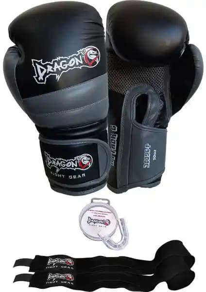 Dragon Attack 6 Boks Eldiveni ve Aksesuar Seti: Dayanıklı ve Konforlu Dövüş Sporları Takımı