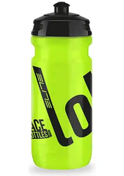 Elite Loli Neon Yeşil 600ML Bisiklet Matara Şişesi Dayanıklı ve Şık Tasarım