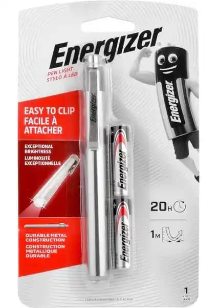 Energizer Metal Pen Lite Kalem Tipi LED Fener: Dayanıklı ve Pratik Aydınlatma Çözümü