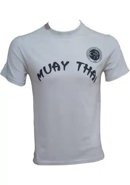 Evox Kickboks Tişörtü Beyaz: Dayanıklı ve Esnek Spor Giyim Seçeneği