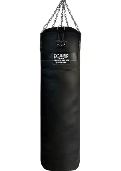 Excalibur Proline 180x40 Salon Tipi Boks Kum Torbası Siyah Dayanıklılık ve Performans Odaklı