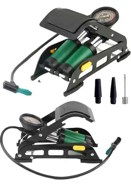 Germany Steel 980P Çift Piston Hava Pompası - Yüksek Performanslı Çok Amaçlı Taşınabilir Pompa