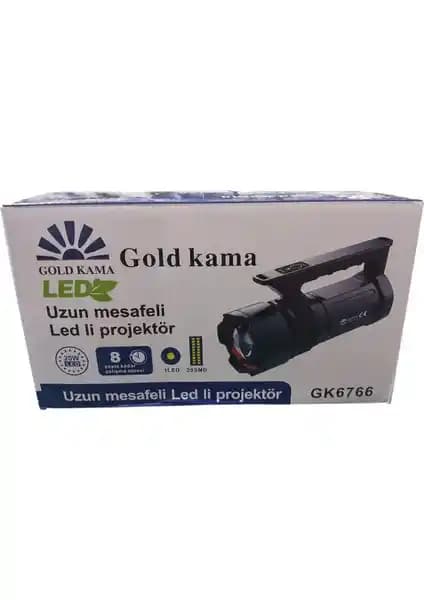 Gold Kama GK6766 Profesyonel Ledli Projektör Güçlü ve Çok Yönlü Aydınlatma Çözümü