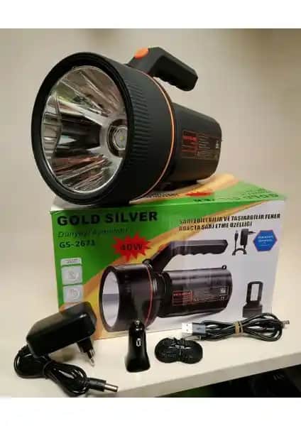 Gold Silver GS-2671 El Feneri: Yüksek Performans ve Dayanıklılık Sunan Portatif Aydınlatma Cihazı